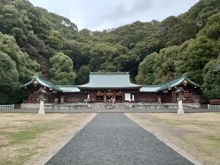 靜岡縣護國神社の本殿・本堂