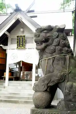 星置神社の狛犬