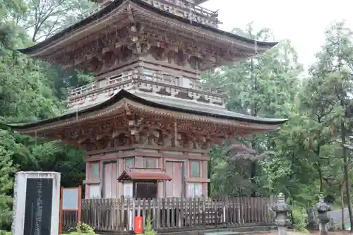 岩殿山安楽寺（吉見観音）の塔