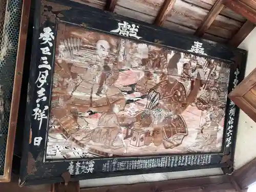 船越和気比売神社の芸術