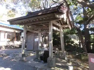 大瀬神社の手水舎