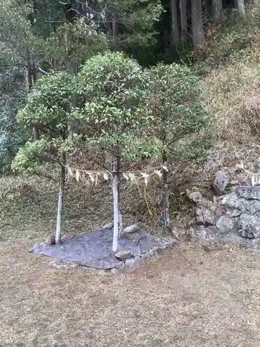 白山神社の自然