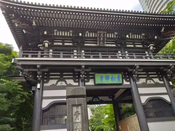 青松寺の山門・神門