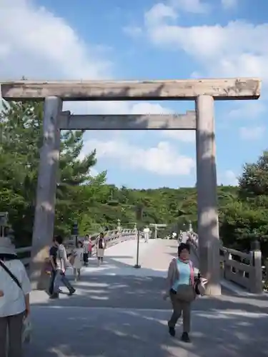 伊勢神宮内宮（皇大神宮）の鳥居