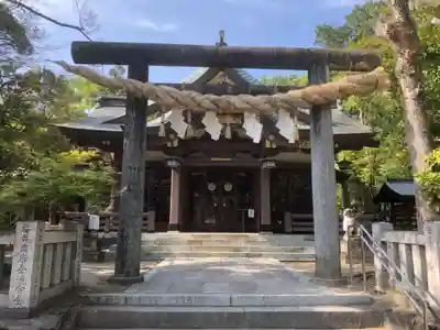 阿比太神社の本殿・本堂