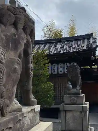 元祇園梛神社・隼神社の狛犬