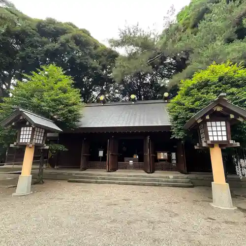 埼玉縣護國神社の本殿・本堂