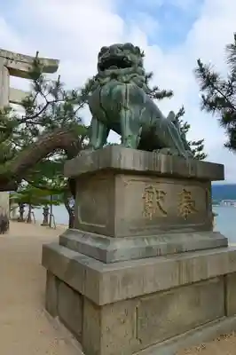 厳島神社の狛犬