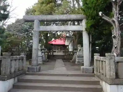 今宿神明社の鳥居