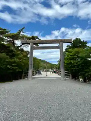 伊勢神宮内宮(皇大神宮)の鳥居