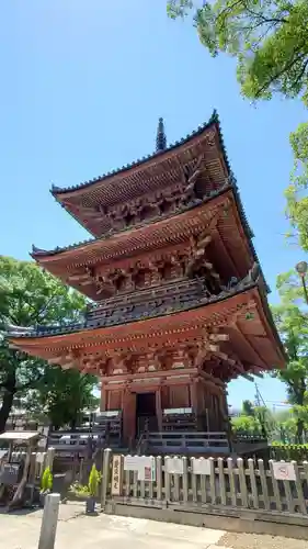 甚目寺の塔