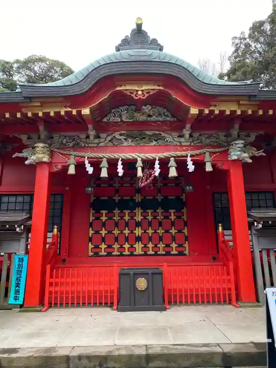 江島神社の本殿・本堂