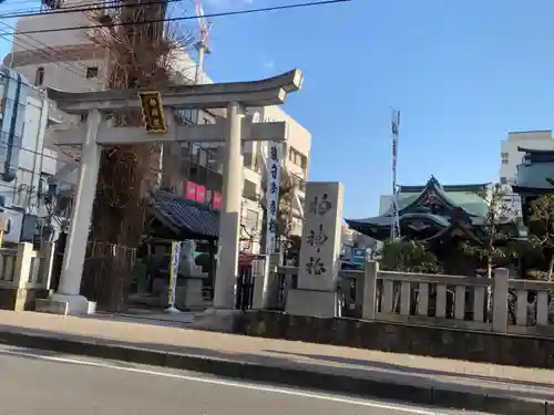 柏神社の鳥居