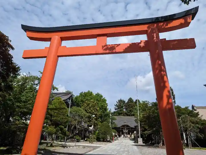 湯倉神社の鳥居