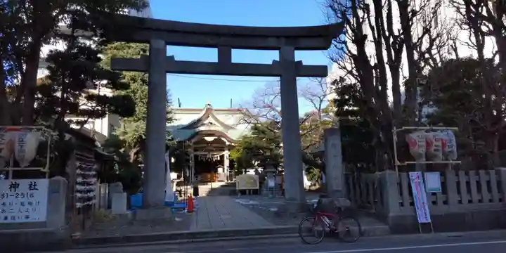 猿江神社の鳥居