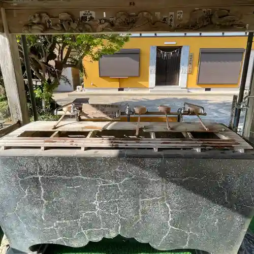 洲崎神社の手水舎