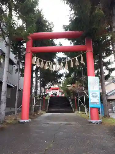 潮見ヶ岡神社の鳥居