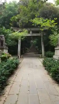 赤坂氷川神社の鳥居