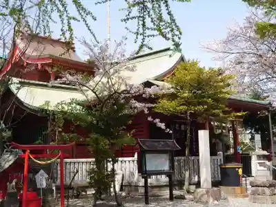 （芝生）浅間神社の本殿・本堂