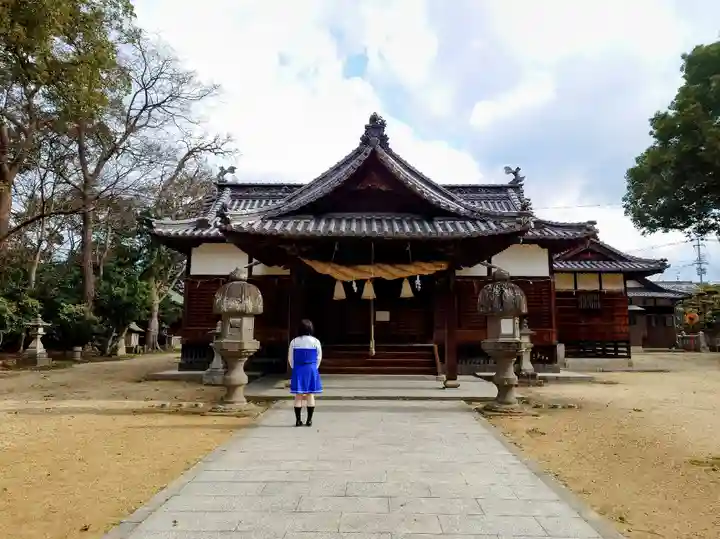 高良神社の本殿・本堂