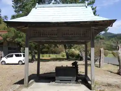 伊勢命神社の手水舎