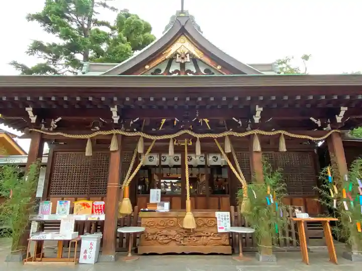 鳩ヶ谷氷川神社の本殿・本堂