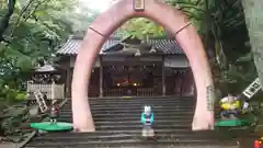 桃太郎神社の鳥居