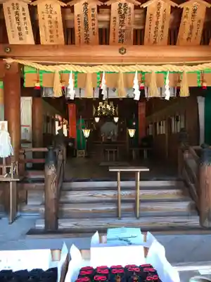 松江護國神社の本殿・本堂