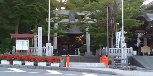 富士山東口本宮 冨士浅間神社の鳥居