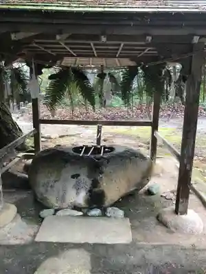 推惠神社の手水舎