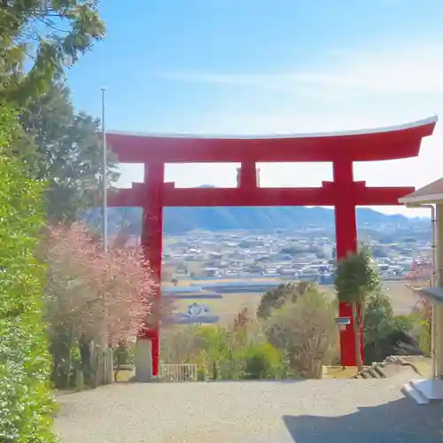 甲八幡神社の鳥居