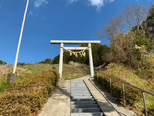 山神社の鳥居