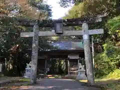 倭文神社の鳥居