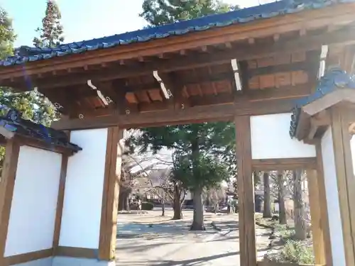 松岩寺の山門・神門