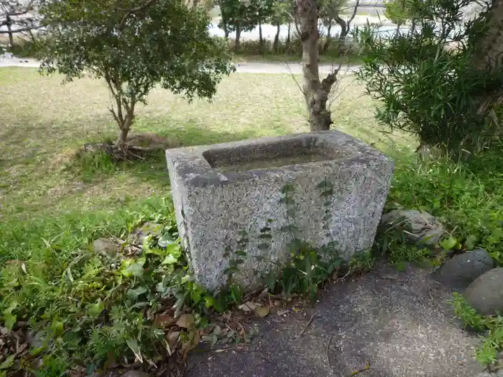 松井孫右衛門社の手水舎