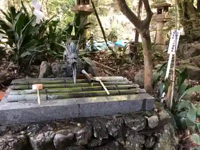 小倉神社の手水舎