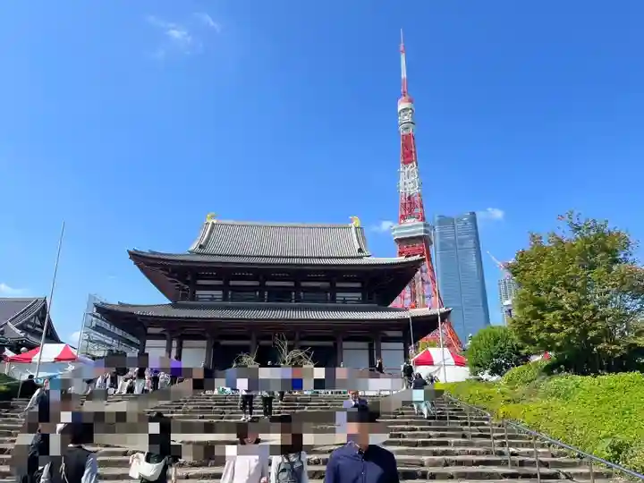 増上寺の本殿・本堂