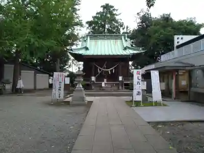 篠原八幡神社の本殿・本堂