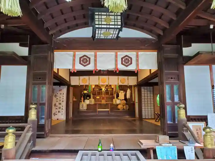 芦屋神社の本殿・本堂