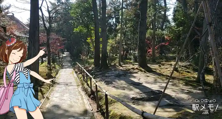 唐招提寺の庭園