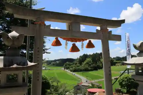 長屋神社の鳥居