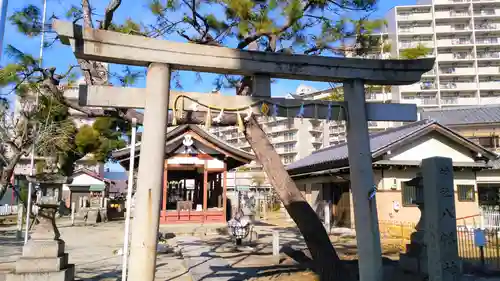 八幡社（大宝八幡社）の鳥居