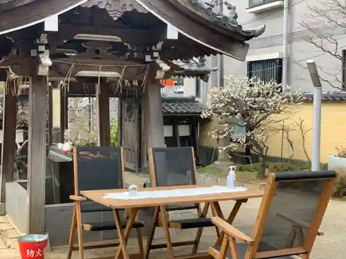 法輪寺の手水舎