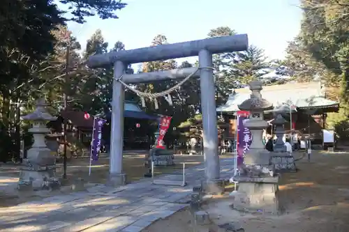 三春大神宮の鳥居