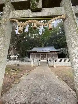 村社八幡宮の本殿・本堂