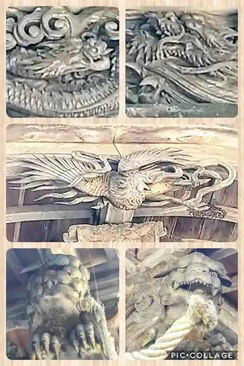 上一宮大粟神社の芸術