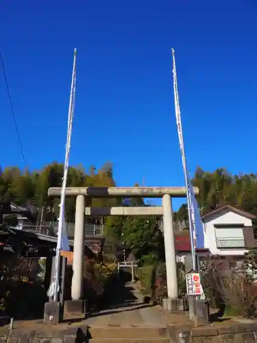 若雷神社の鳥居