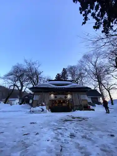 飯笠山神社の本殿・本堂