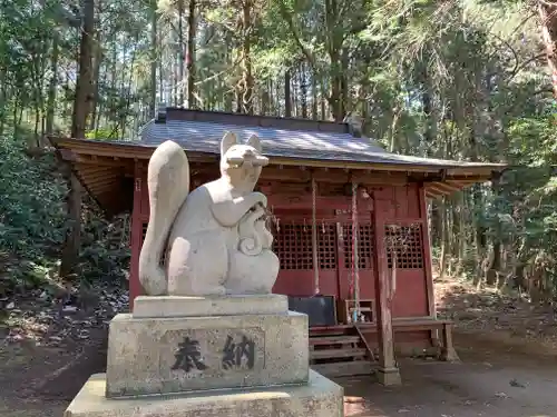 玉藻稲荷神社の狛犬