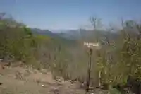 子檀嶺神社 奥社の景色